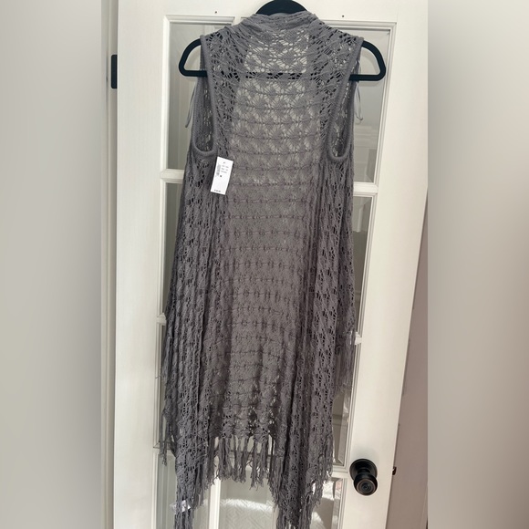 Grey Knit Cartigan - Picture 6 of 7